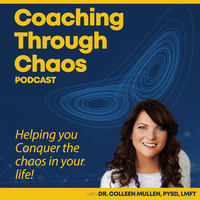 Gallery Photo of You can find The Coaching Through Chaos Podcast on Apple iTunes and anywhere else you find podcasts. This is a free resource I love producing for you.