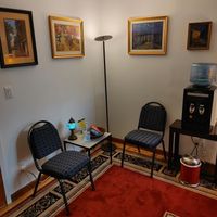Gallery Photo of Office waiting room.