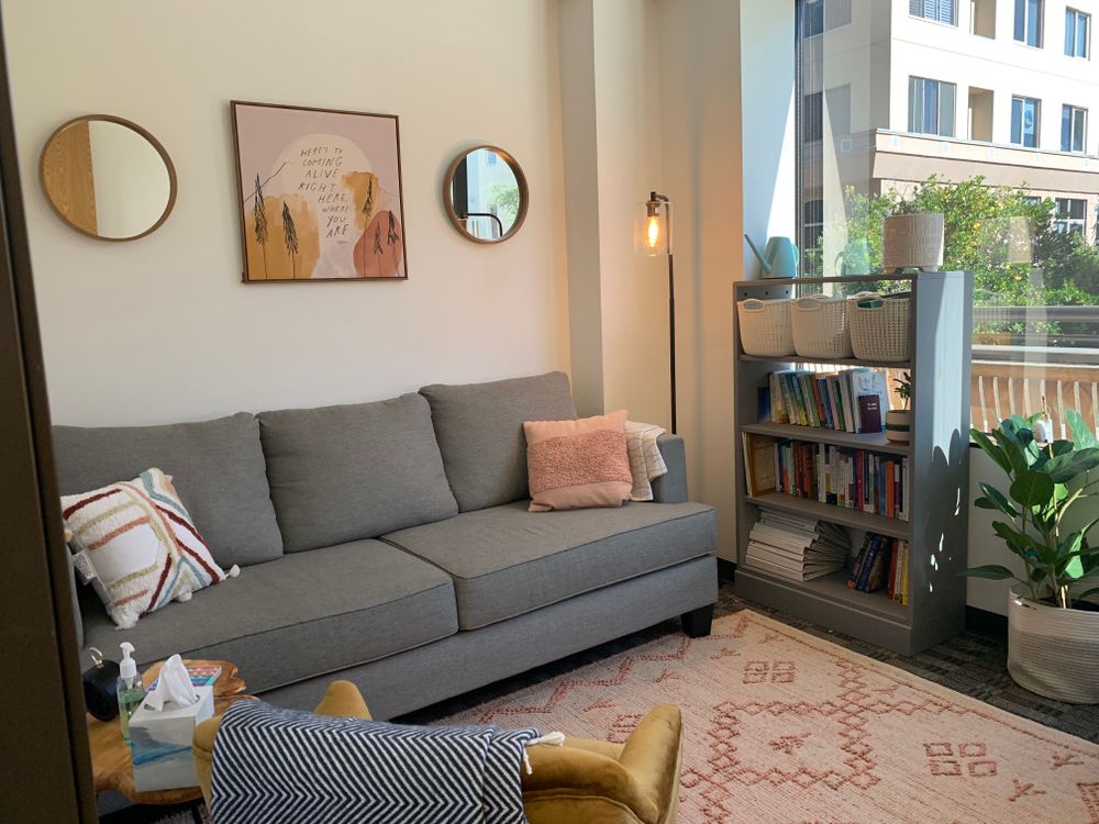 A cozy space to unpack the hard stuff!