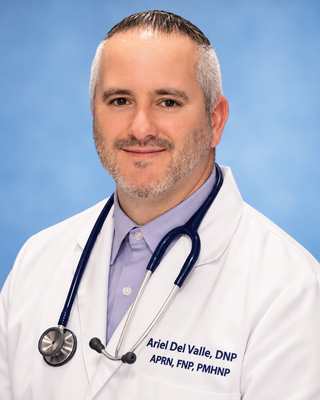 Photo of Dr. Ariel Del Valle, Psychiatric Nurse Practitioner, DNP, APRN, PMHNP