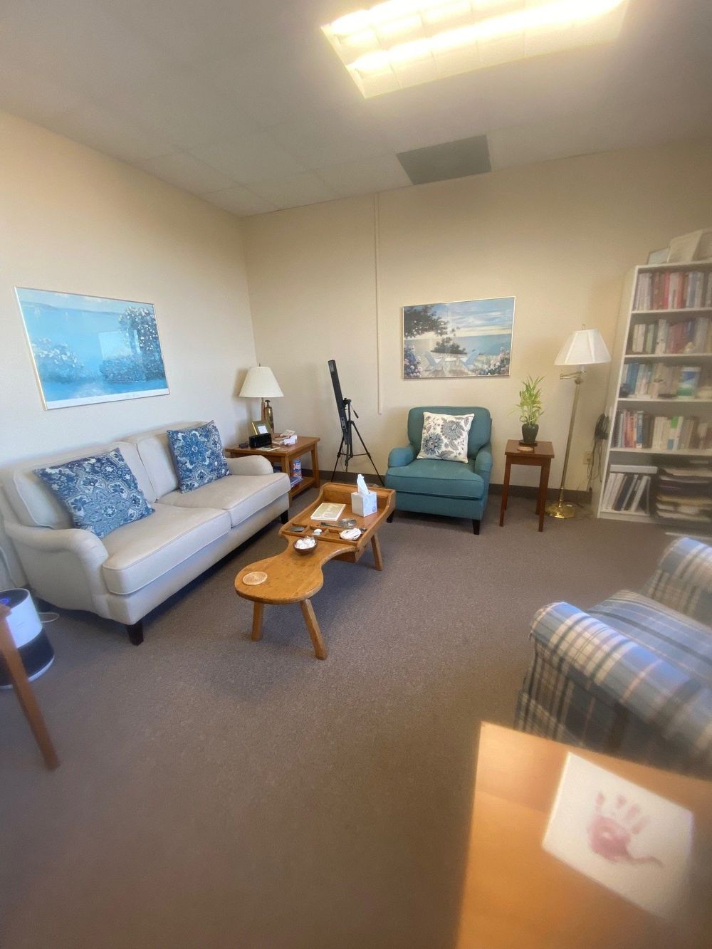 Office is in West Hartford Center and offers free parking for in-person appointments.