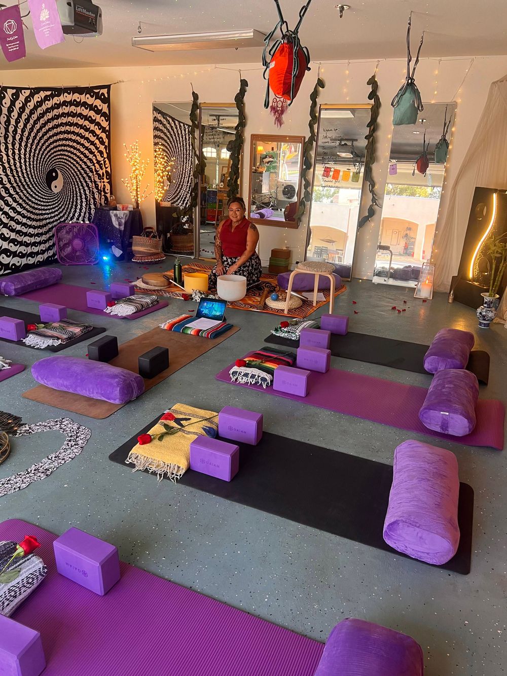 Intentional healing circles weaving subconscious journeywork with movement, sound, ritual, and supportive community for release and connection.
