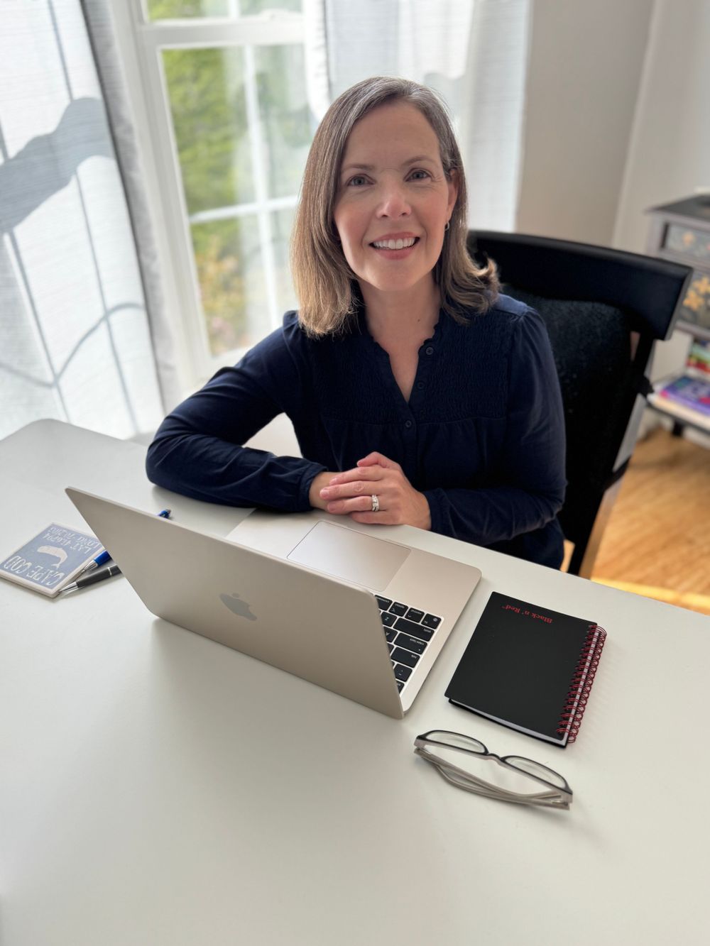 A peak into my office where I offer virtual appointments. You deserve to have someone listen and support you in a quiet and safe setting.  