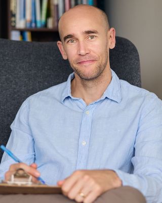 Photo of Drew Halliday - Dr. Drew Halliday, Registered Psychologist, Psychologist, PhD, RPsych