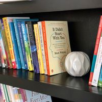 Gallery Photo of I love to learn as I get to know my clients. My book collection is growing bigger than my office, it seems.