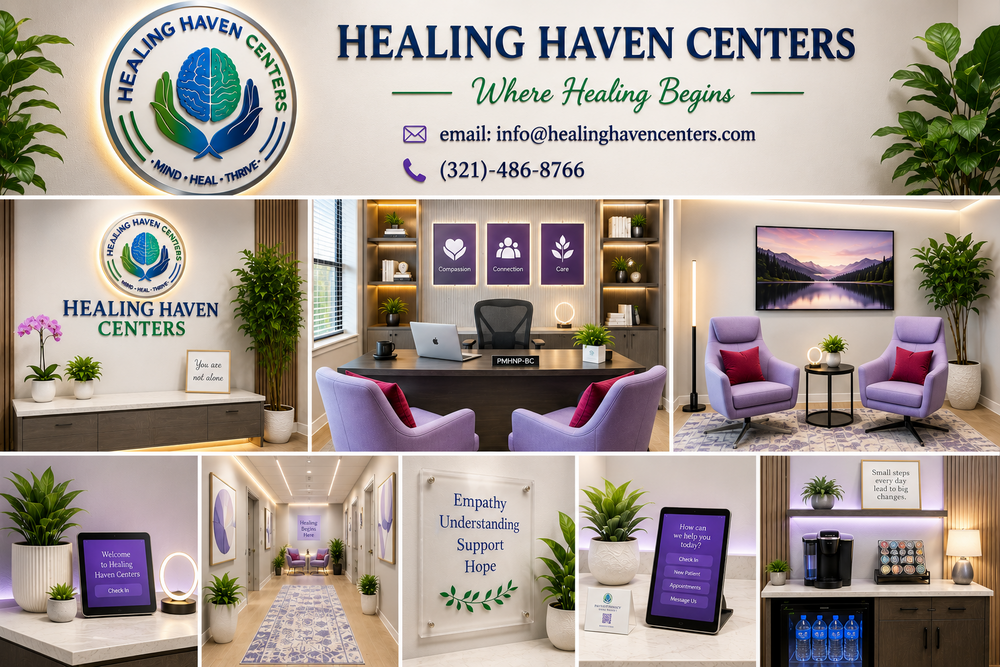 Modern, compassionate psychiatric care in a comfortable environment where healing begins.