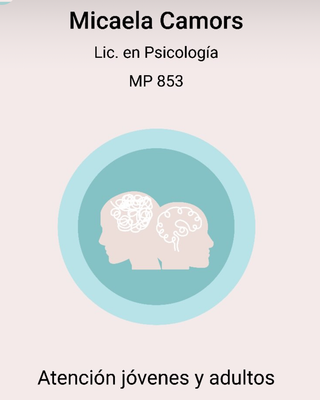 Foto de Micaela Camors, Psicólogo, Lic. en Psicología
