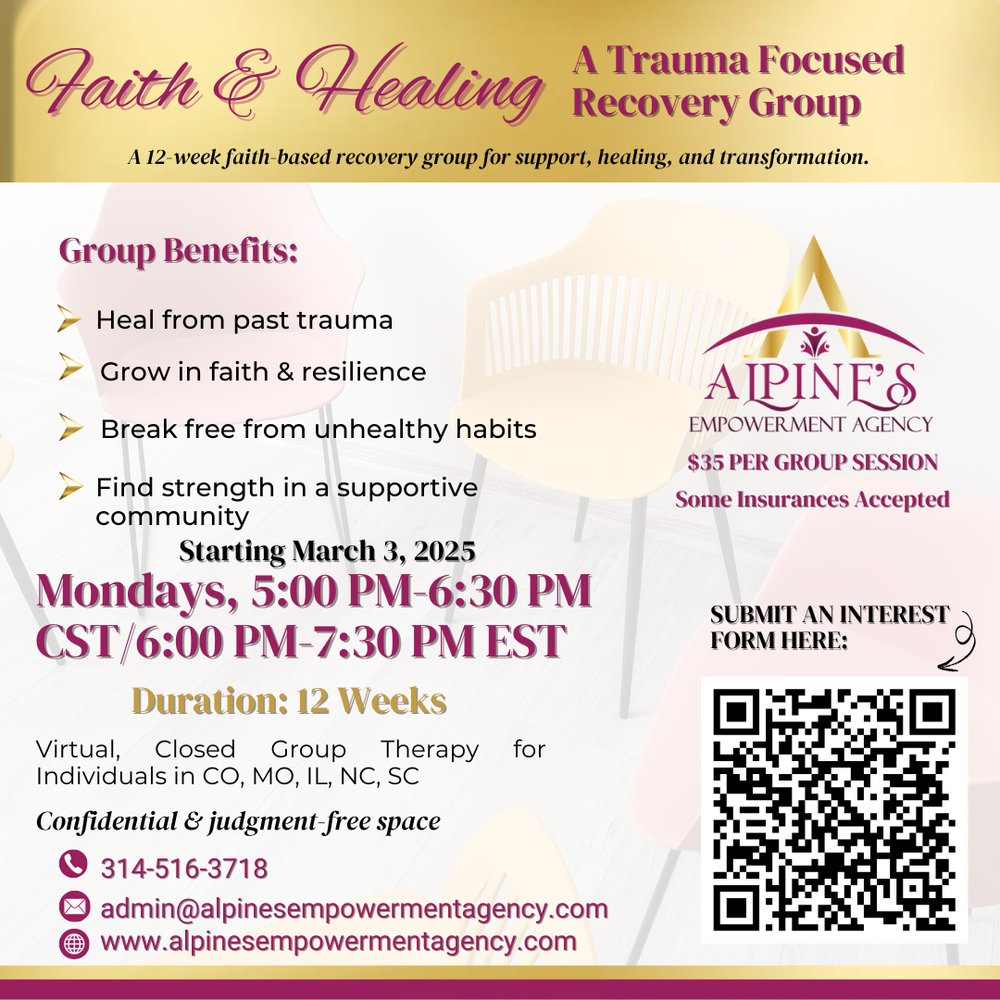 Faith & Healing: A Trauma-Focused Recovery Group