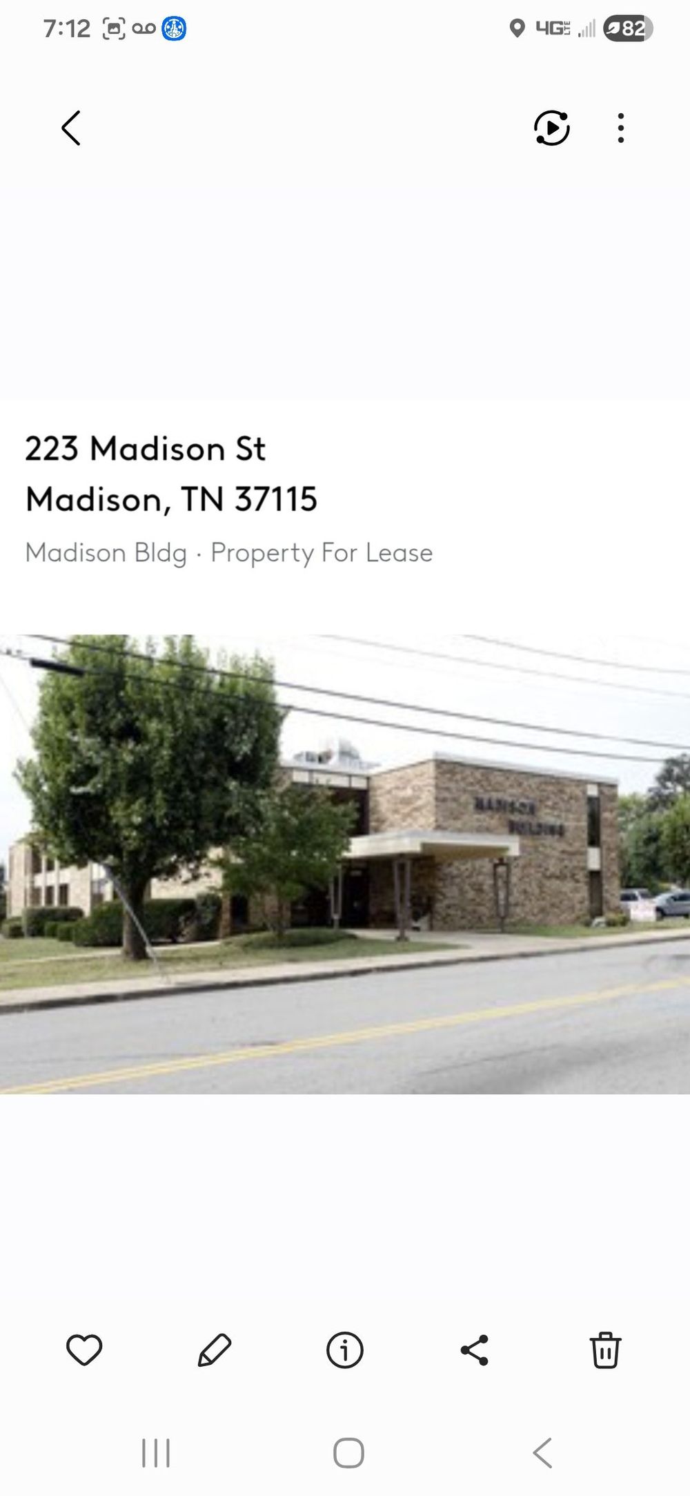 The building is next to Christian Ministries and Regions Bank on the corner, and across from the fire hall. Office 113