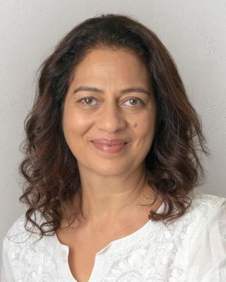Photo of Falguni Mather, Psychotherapist, MA, MHKPCA
