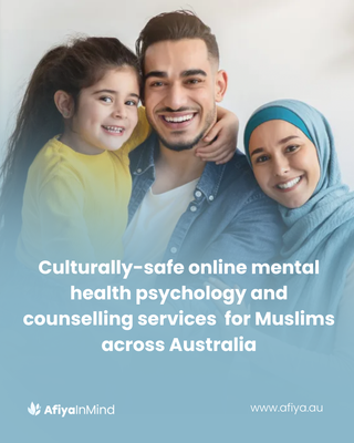 Photo of Hanan Dover - Afiya InMind for Muslims Telehealth Australia-Wide, Psychologist, MAPS