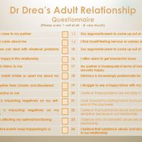 Gallery Photo of DOWNload Dr Drea's Client-specific Adult Relationship Questionnaire