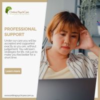 Gallery Photo of As an online counselling service, our sessions are private, convenient and easy to fit into your busy schedule.