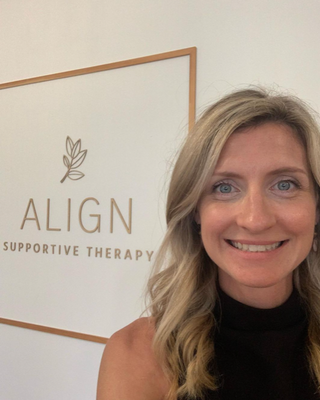 Photo of Kate Elyse Korpan - Align Supportive Therapy - Kate Korpan, Registered Psychotherapist, BEd, MACP, RP, TITC-CT