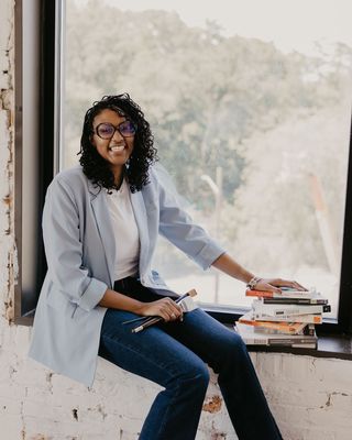 Photo of Christlyn McCaskill, Art Therapist, ATR-BC, LCPAT, LCPC