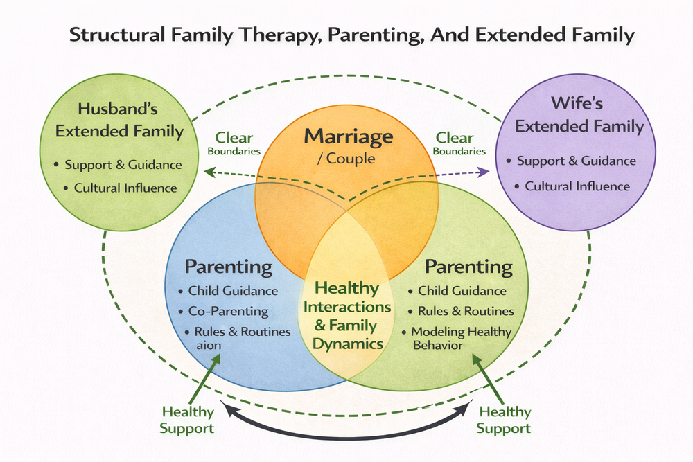 Structural Family Therapy Venn Diagram