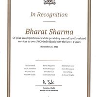 Gallery Photo of Hon'ble Mayor, City of Edmonton Recognition 