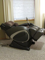 Gallery Photo of This massage chair helps people release tension and anxiety from the body. It is a great tool to use for self care and body healing.