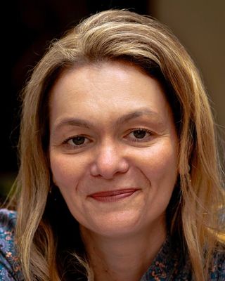 Photo of Dr Katerina Georgiadis, Psychotherapist, PhD, UKCP Trainee