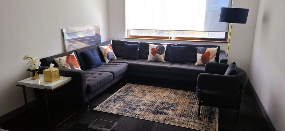 A warm, cozy and confidential space where you can relax, be heard without judgment, and find your path forward.
