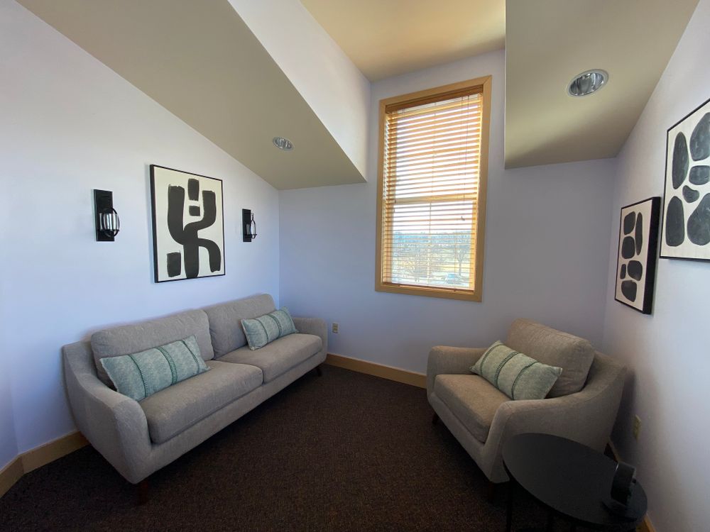 This comfortable, sunny and safe space is where I am currently meeting clients. Located near Sheridan Blvd and 136th in Broomfield. 
