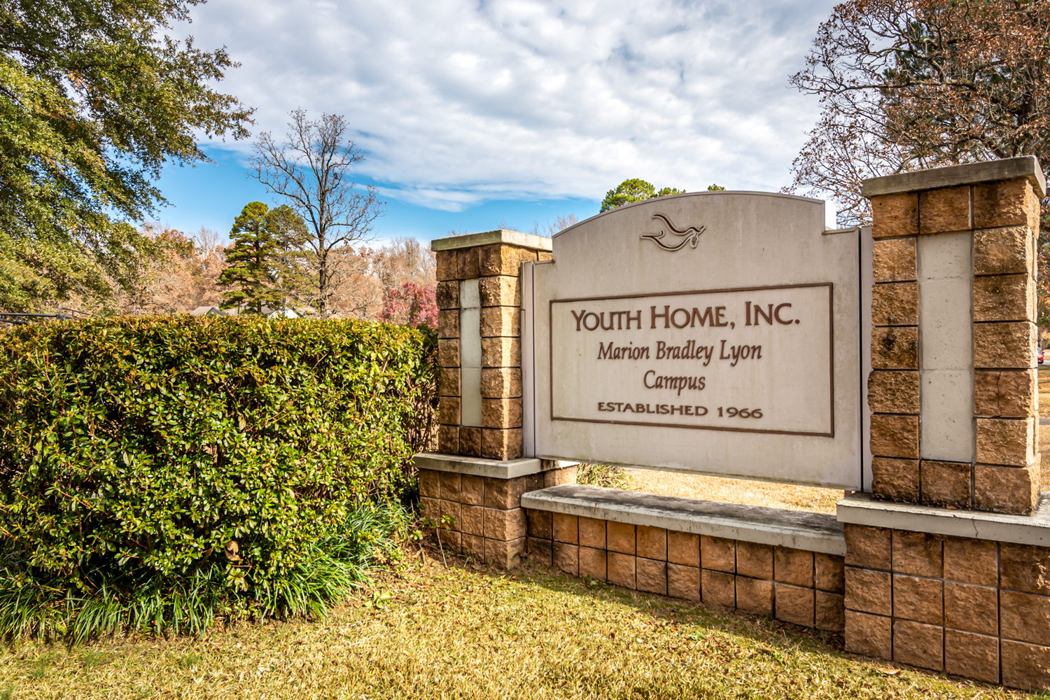 Gallery Photo of Youth Home Entrance Sign
