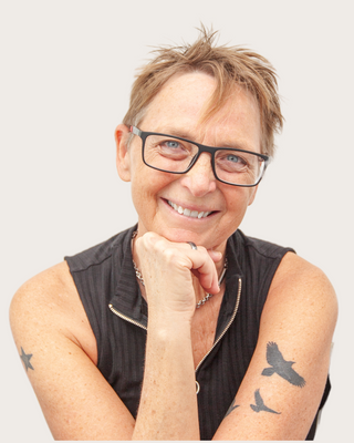 Photo of Barbara Brown, Registered Psychotherapist, RP, MTS, BSc