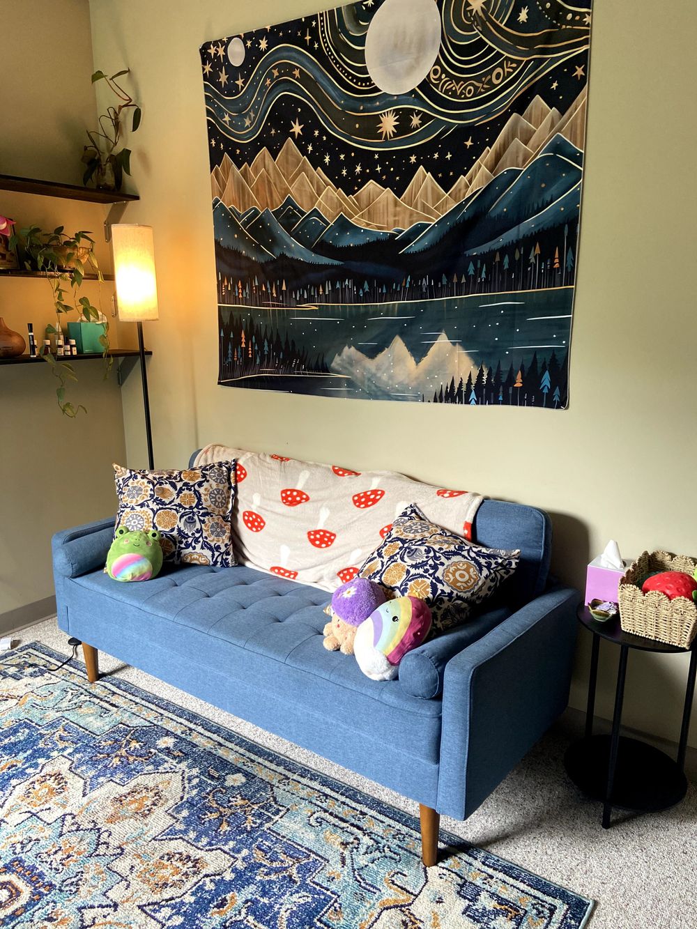 A peak into my therapy office. 