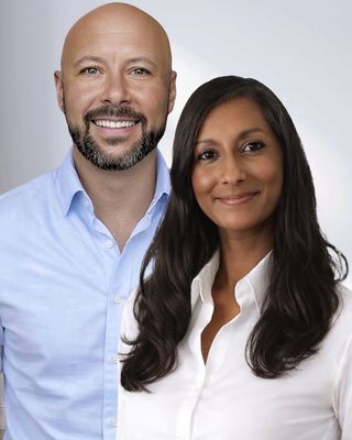 Photo of John Wilkinson - Cheshire Sobriety Clinic - with John & Dr Shyra, MSc
