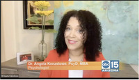 Gallery Photo of I am a recurring featured mental health expert for ABC15's Sonoran Living with Susan Casper.
