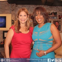 Gallery Photo of Thanks to Gayle King for having me on CBS This Morning. 