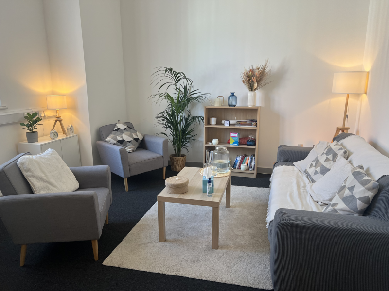 Where you will come for in person appointments.
