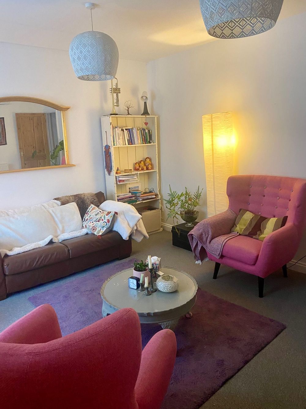 The welcoming and comfortable therapy space in St Pauls