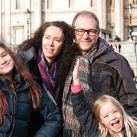 Gallery Photo of With family at Trafalgar Square
