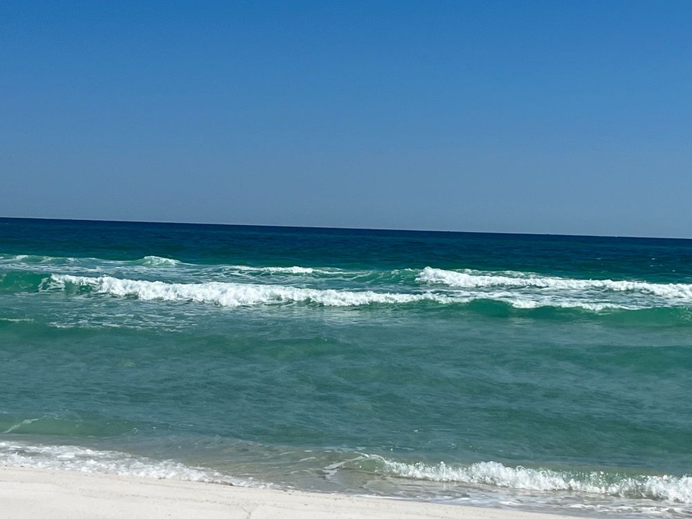 The beach provides a fragile alliance between sand and surf where something magical happens at the line where they meet. Therapy is like that too. 
