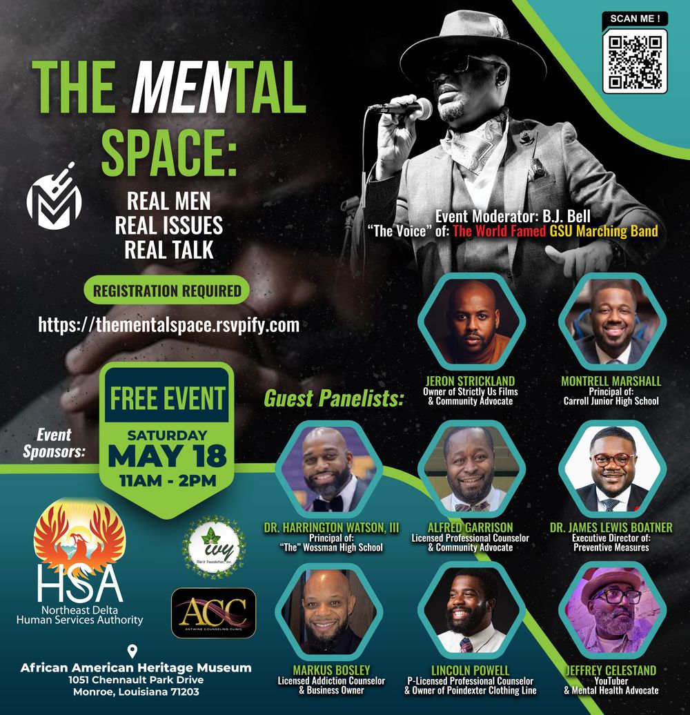 Our first men's mental health forum took place on 5.18.2022. Such a great and much needed event. 