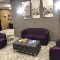 Gallery Photo of Interior view of lounge/waiting area for clients at South Collective Counseling in Parsippany, NJ.