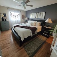 Gallery Photo of A decluttered bedroom can improve your sleep quality.