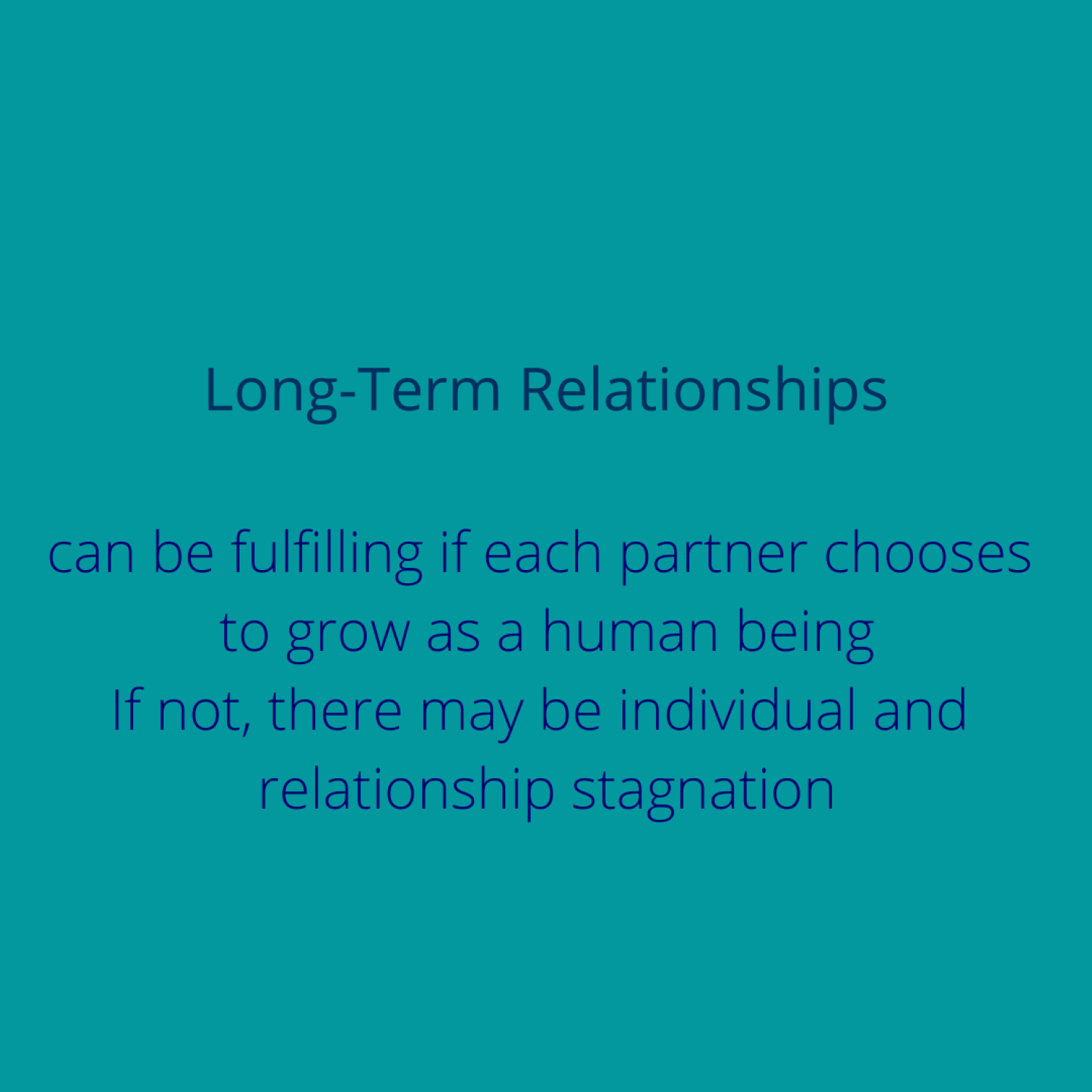 Gallery Photo of Long-term relationships are bound to struggle unless each partner learns to live in awareness.