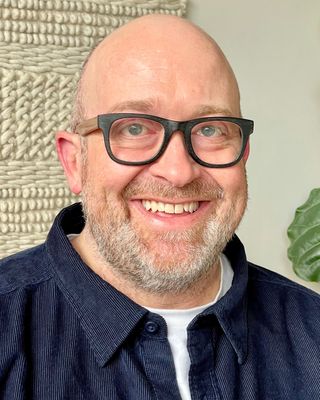 Photo of Dustin LindenSmith, Counsellor, MACP, 2025