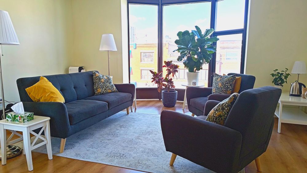 In-person therapy on Thursdays at Broadview & Danforth 