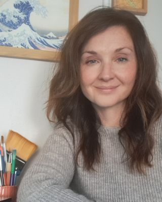 Photo of Trish Brady, Psychotherapist, MA, HCPC-Art Therap.