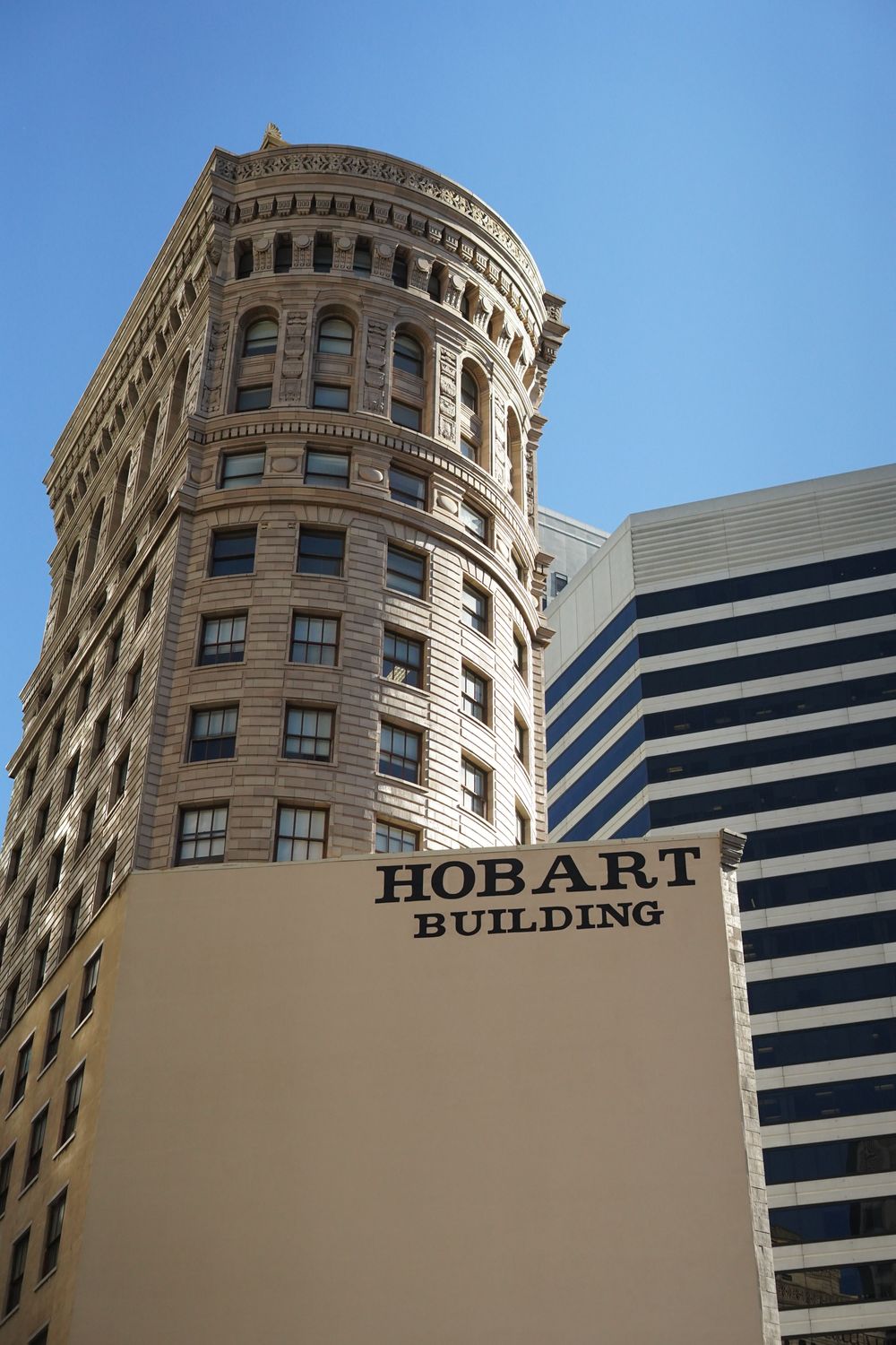 My office is in the historic Hobart Building, offering convenience to public transportation and great views.