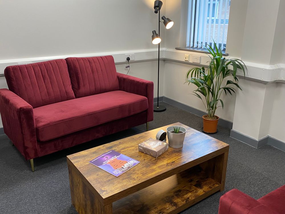 My office is designed to be a calm, welcoming space from the moment you arrive.