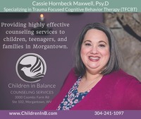 Gallery Photo of Cassie specializes in early childhood and is trained in parent & child interactive therapy.