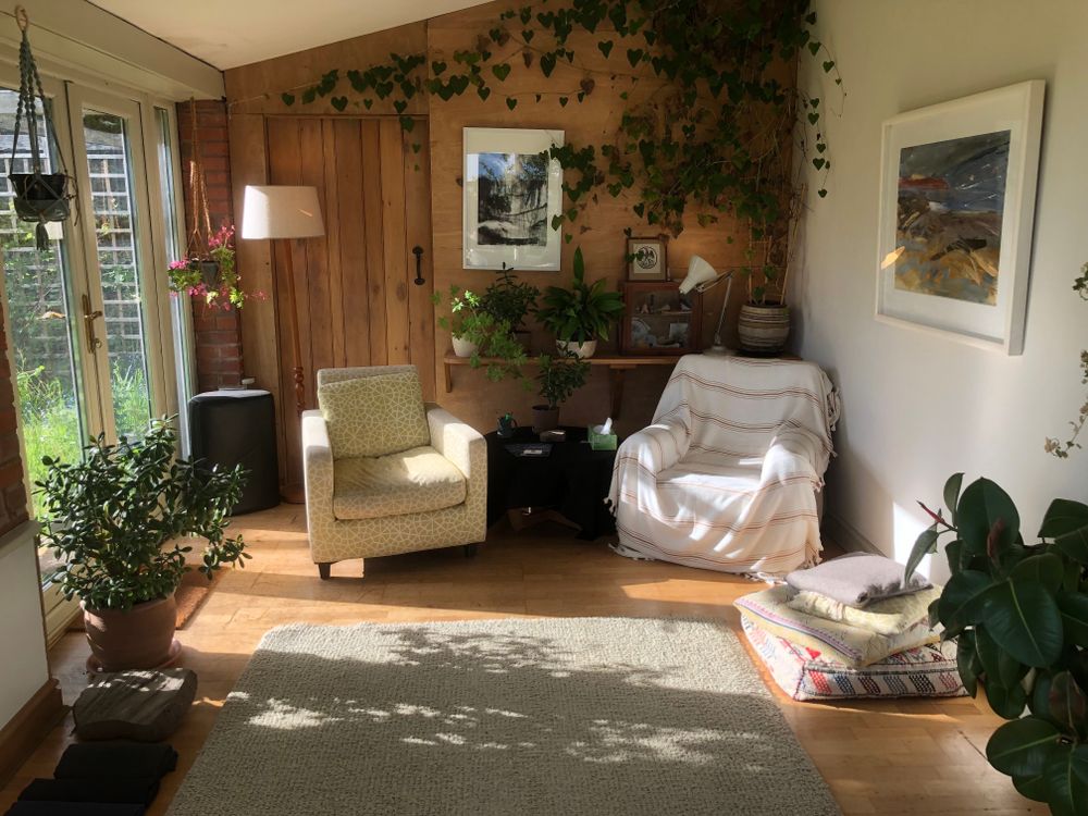 My practice space at home...