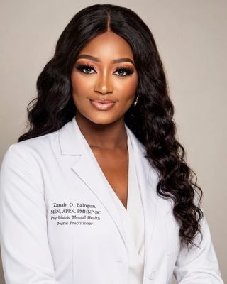 Photo of Zanab Balogun, Psychiatric Nurse Practitioner, PMHNP