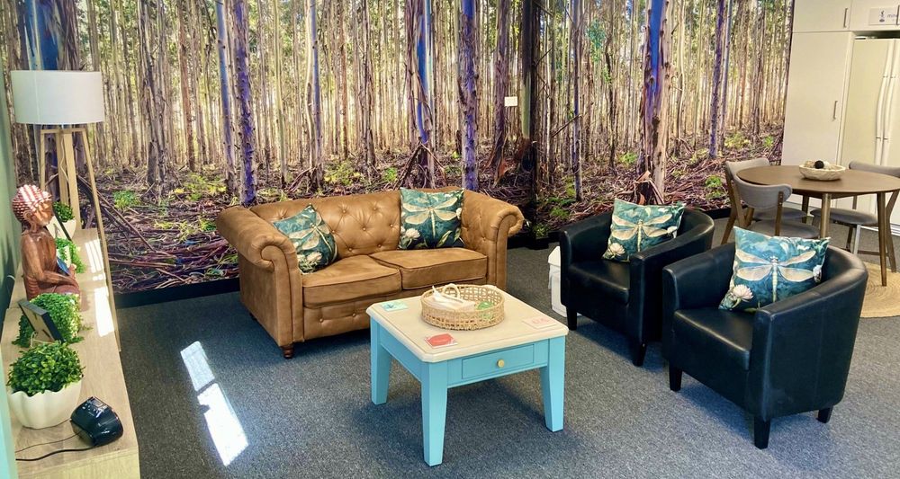Our beautiful and welcoming office space in located at the back of a private residence in Warnbro.