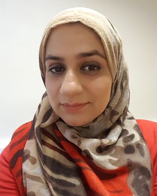 Photo of Ambreen Alam, Psychotherapist, MSc, MBABCP
