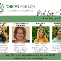 Gallery Photo of Thrive for Life Counseling offers a team of therapists who can support your needs for individual, couples, & family counseling plus life coaching.